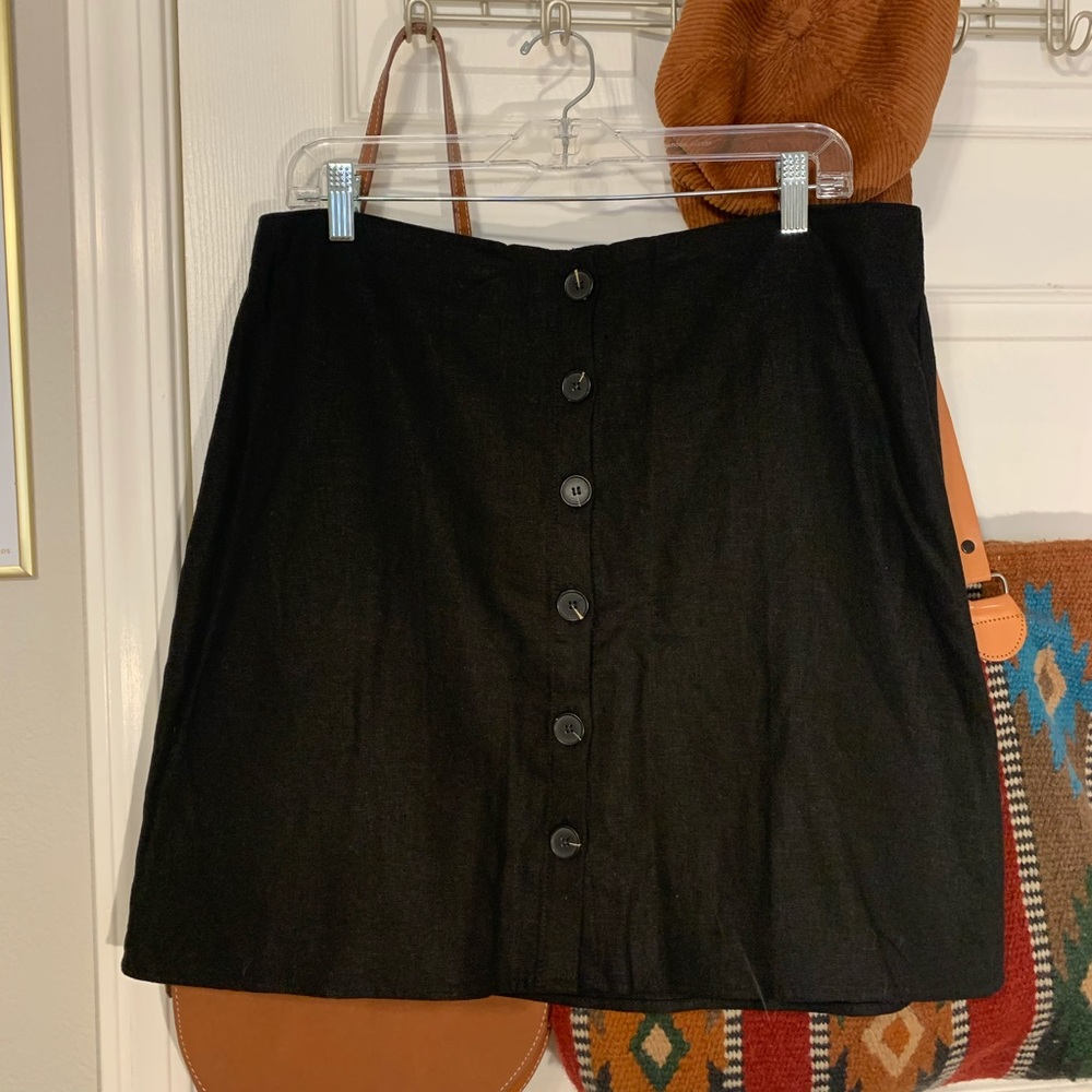 Button Down Skirt